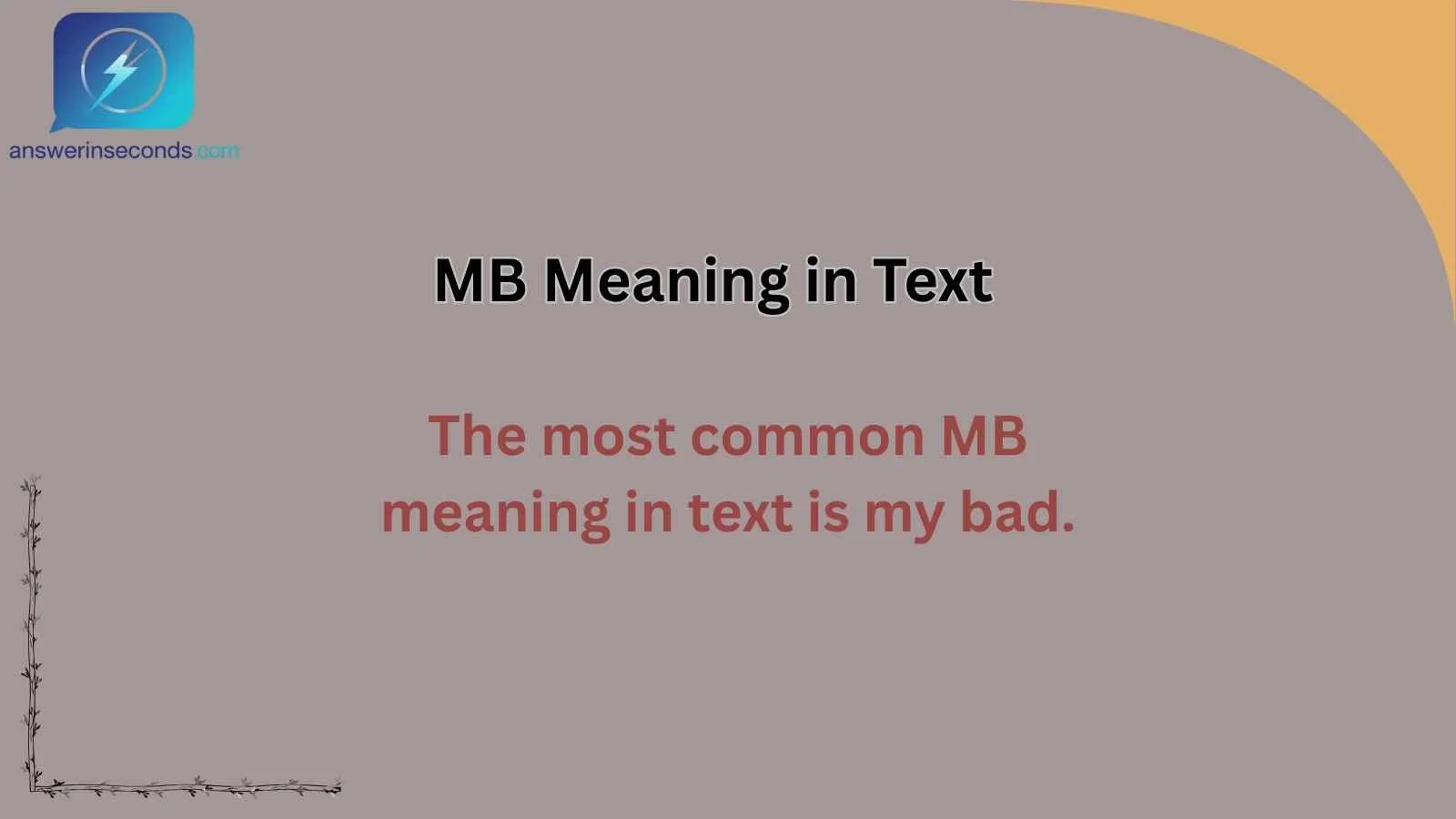 MB Meaning in Text
