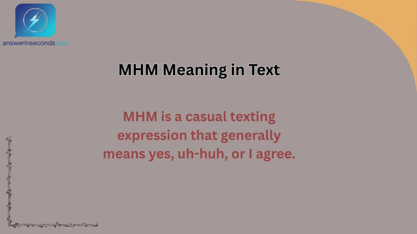 MHM Meaning in Text