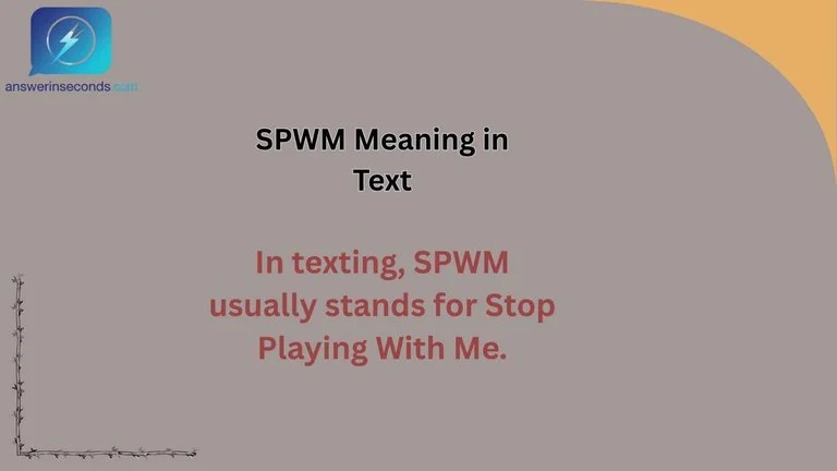 SPWM Meaning in Text